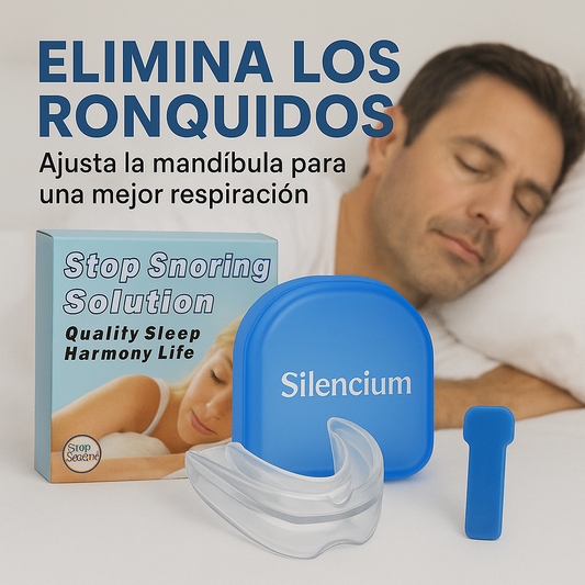 Silencium silicona médica bucal antirronquidos