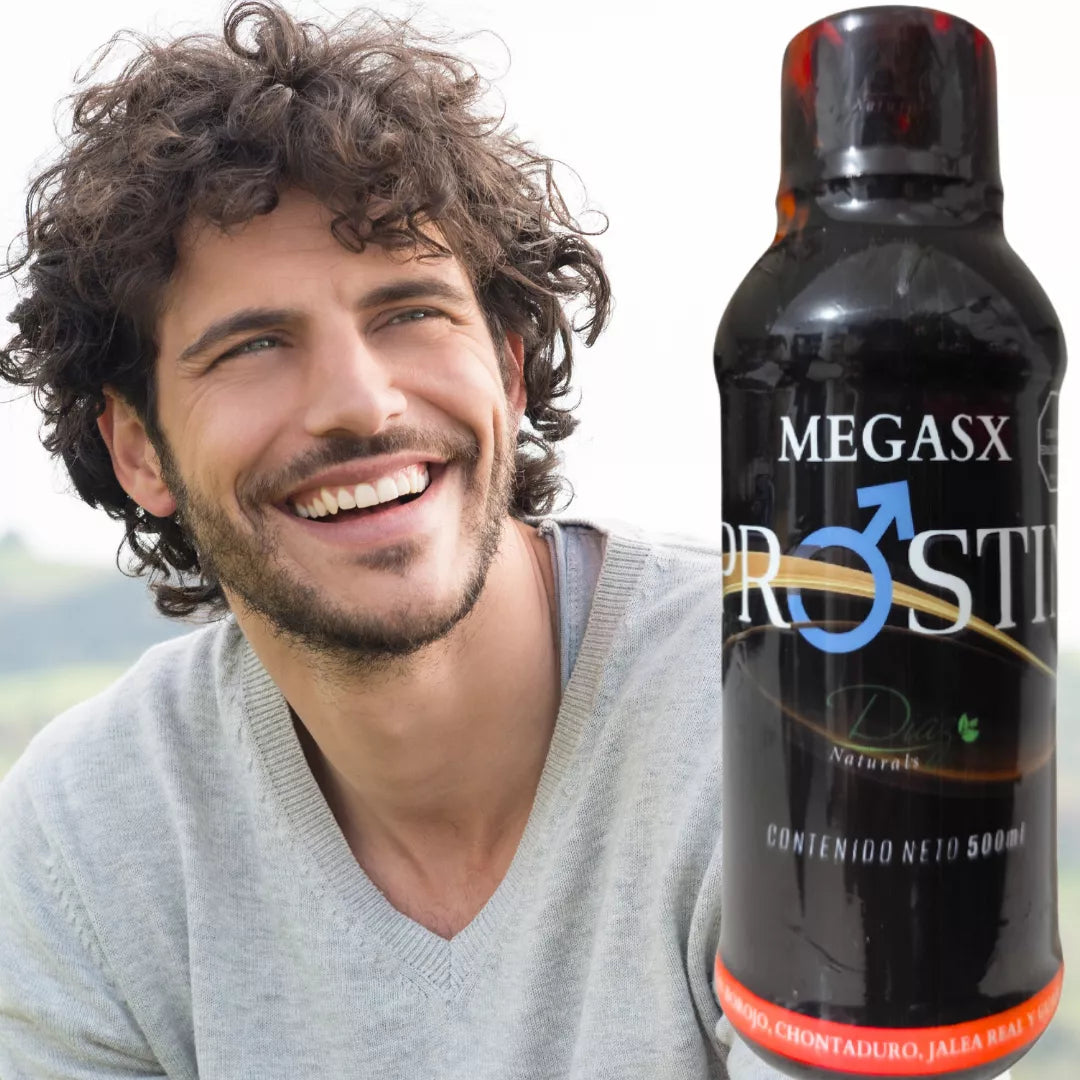 MEGASX PROSTIN con ingredientes naturales