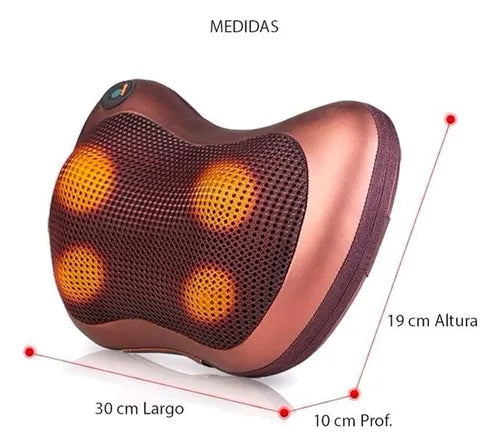 Relaxpad masajeador térmico shiatsu