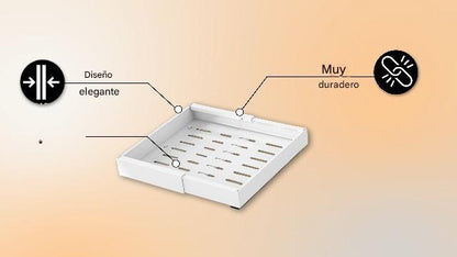 Organizador de gabinete extraible y ajustable x 2 unidades
