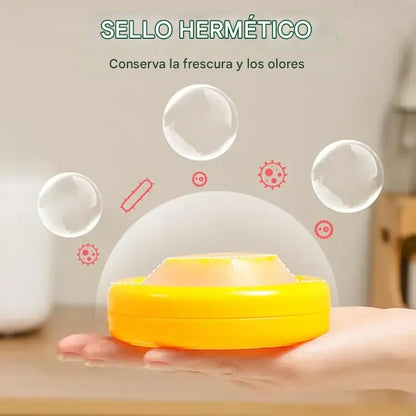 Freshpod kid x 4 conservadores de silicona para frutas y verduras